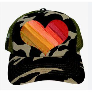 Zoe Bikini Heart Trucker Hat